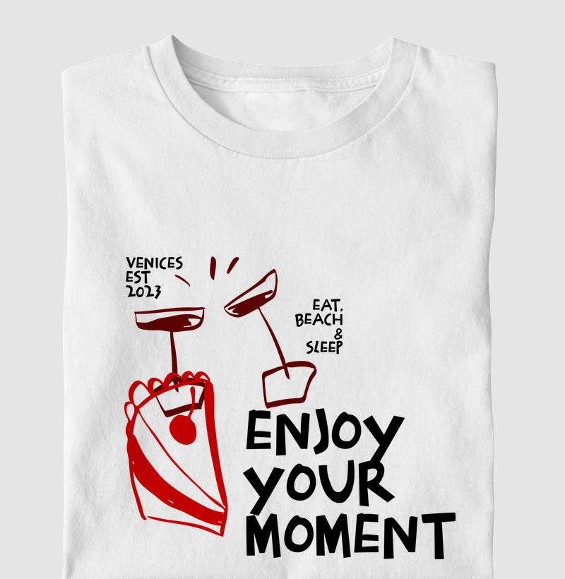 Camiseta Enjoy Your Moment