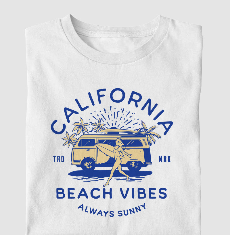 Camiseta California Beach Vibes